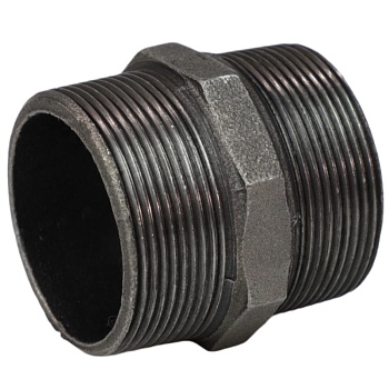 Ниппель чуг Ду25 (1") НР Fittex PLUS