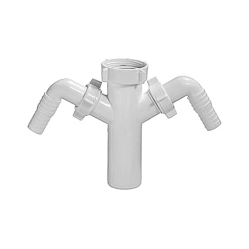 Патрубок д/сифона 1 1/2"x40 2отв Орио А-4176