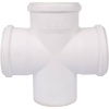 Крестовина PP-H 1-пл бел б/ш Дн110х110х110х87гр в/к RAUPIANO Rehau 11215541001