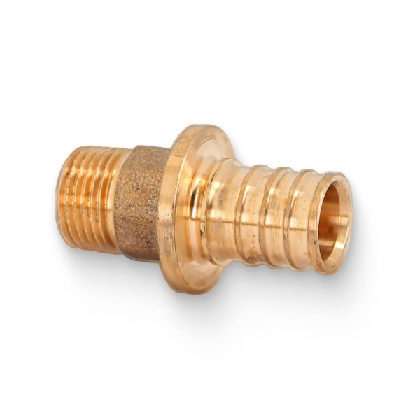 Муфта PE-X бр аксиал Дн25х1/2" НР RX+ Рехау 14563173001
