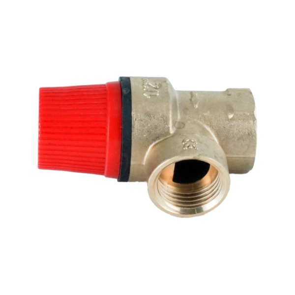 Клапан предохранительный, ELSEN, 1/2", 1/2", ВВ, давление срабатывания, бар-6, T°C -115, латунь
