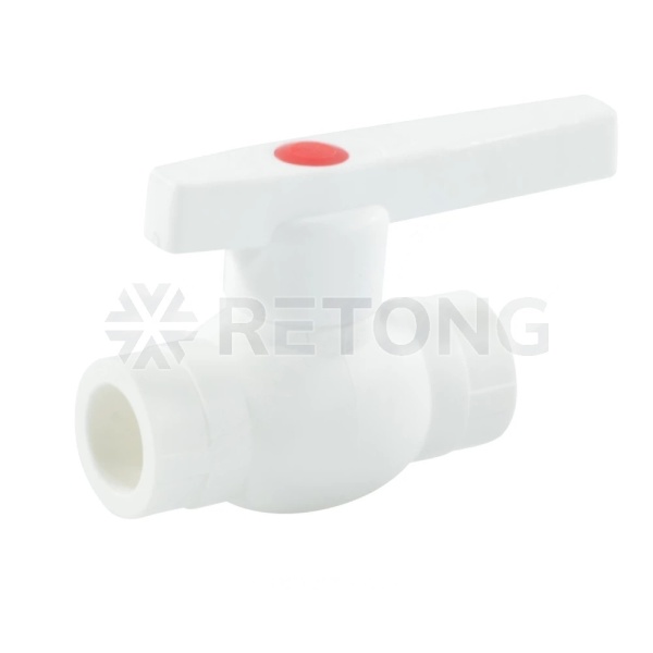 Кран шаровой PP-R бел Дн40 OPTIMA VALFEX VALF 10145040