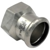 Муфта нерж AISI316L Дн22х3/4" Ру16 пресс/нак/г Inoxpres RM 183022012