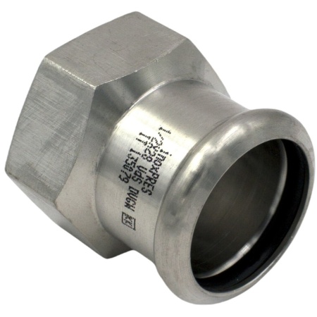 Муфта нерж AISI316L Дн22х3/4" Ру16 пресс/нак/г Inoxpres RM 183022012