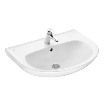 Умывальник Прайм 65 5/вел 1/отв с переливом Santeri 1.3117.6.S00.11B.0