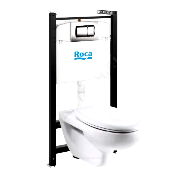 Система инсталл Victoria унитаз+кн/хр сид дюр микр Roca 893100000