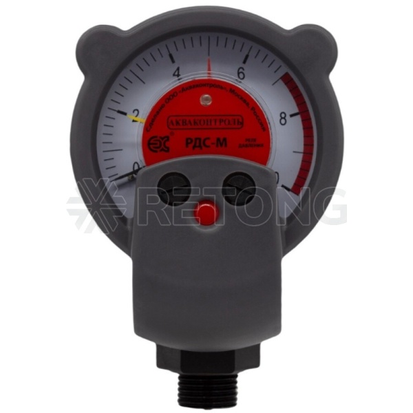 Реле давл стрел РДС-М 0-6.5бар 1/2" Экстра АКВАКОНТРОЛЬ