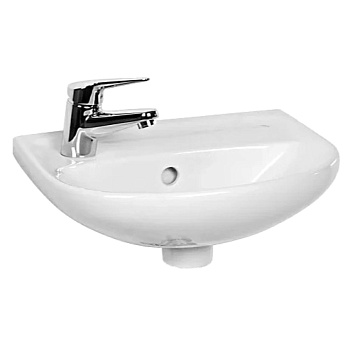 Умывальник Lyra 40 1/отв лев в/к Jika 8.1527.1.000.105.9