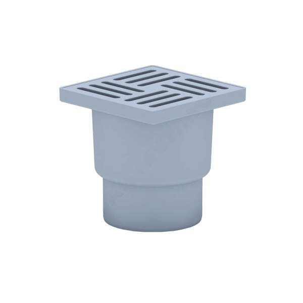 Трап нерег верт/вып сух/затв Дн110 пласт/реш 150х150 АНИ Пласт TQ1210