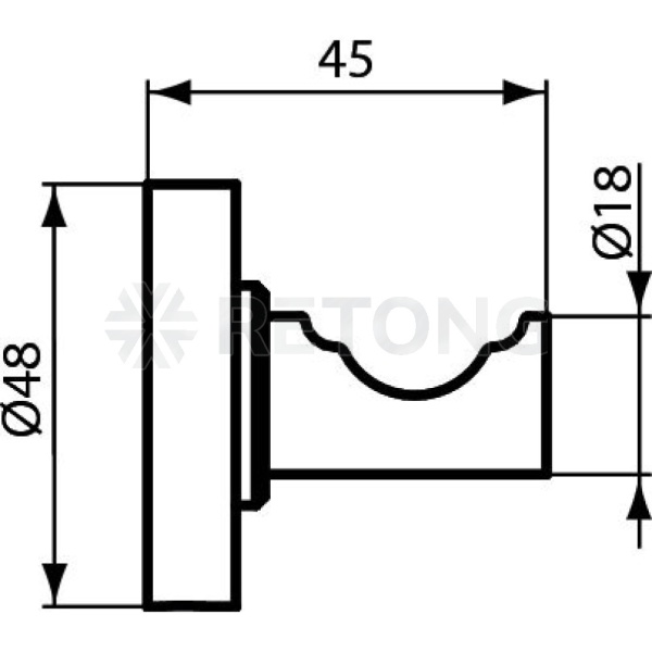 Набор аксесс IOM 3 предмета черн мат Ideal Standard A9246XG