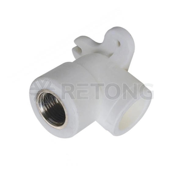 Угольник PP-R бел комб Дн25х3/4" ВР с креплением PRO VALFEX 10120125-PRO