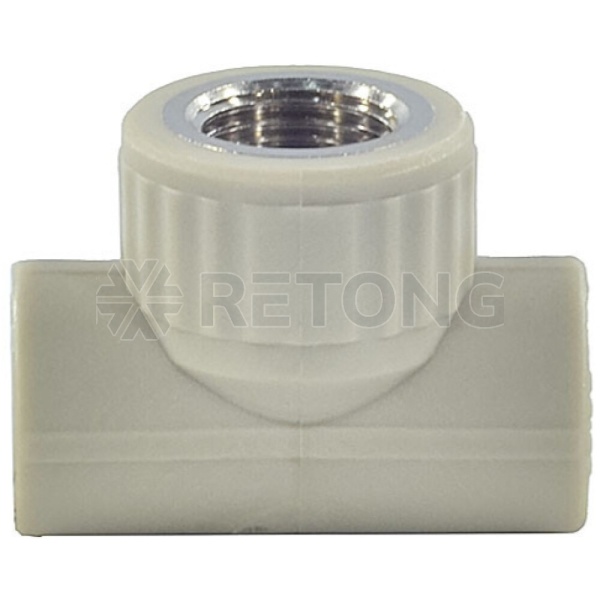 Тройник PP-R сер комб Дн20х1/2" ВР VALFEX 10127020Г