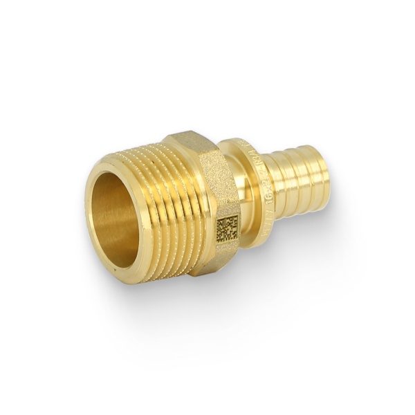 Муфта PE-X лат аксиал Дн16х3/4" НР MX Рехау 11097141001