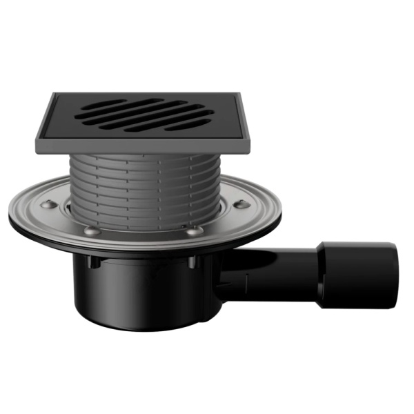 Трап рег гор/вып сух/затв Дн40/50 чуг/реш 150х150 T 510.1 PNsB Fachmann 04.036