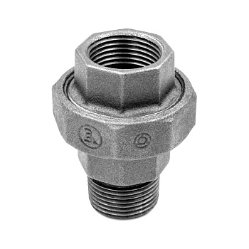 Соединитель чуг американка Ду25 (1") м/р Fittex PLUS