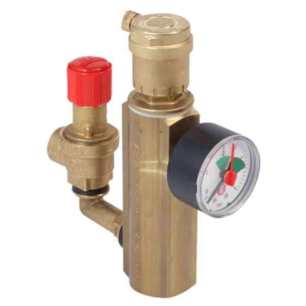 Группа безопасности д/котла 1" м/м лат 3бар до 50кВт Giacomini R554FY001