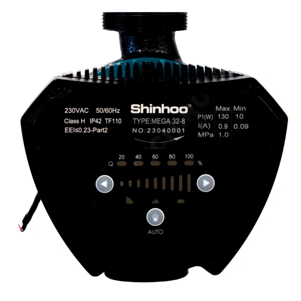 Насос циркул MEGA 32-8 PN10 230В в/к Shinhoo 71121003