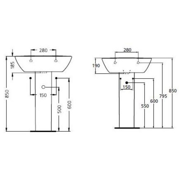Унитаз подвесной EUROVIT б/о в/к дюр микр Ideal Standard K881201