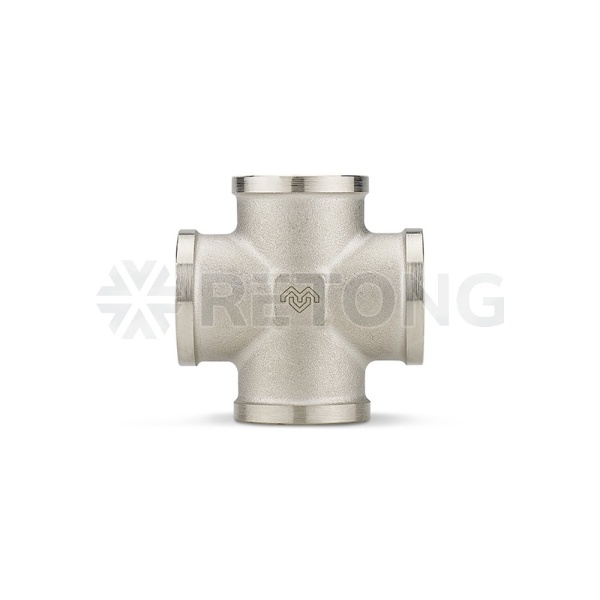 Крестовина Varmega ВР 3/4", никелированная