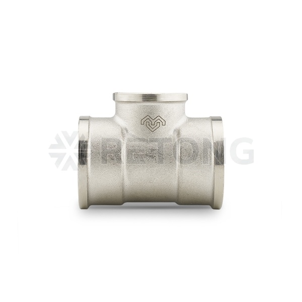 Тройник Varmega ВР переходной 1 1/4" x 3/4" x 1 1/4", никелированный