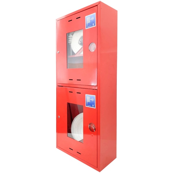 Шкаф пожарный навесной ШПК 320-21 НОК (2ПК) ЗМ 1265х520х230 красн ФАЭКС