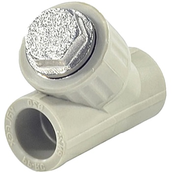 Фильтр PP-R сер сетчатый Дн32х45гр VALFEX 10141032Г