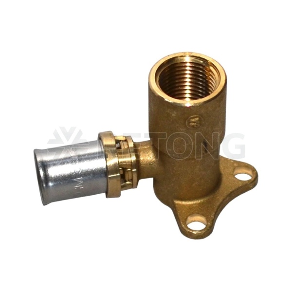 Водорозетка МП/PE-X пресс лат Дн16х1/2" ВР Giacomini RM139Y033
