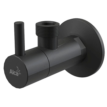 Вентиль/подкл смес 1/2"x1/2" с фильтром Alca ARV003-BLACK