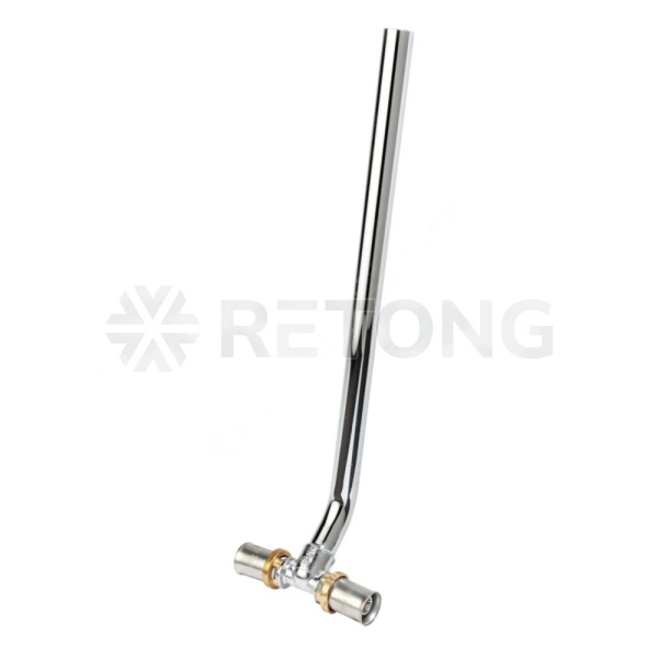 Тройник МП/PE-X рад пресс лат Дн16 Giacomini RM158X034
