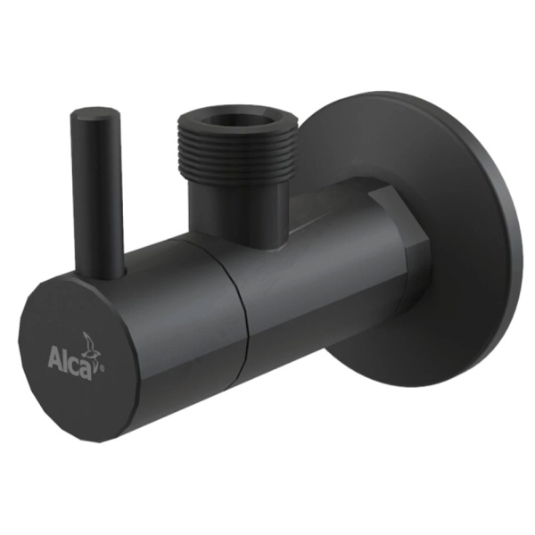 Вентиль/подкл смес 1/2"x1/2" с фильтром Alca ARV003-BLACK