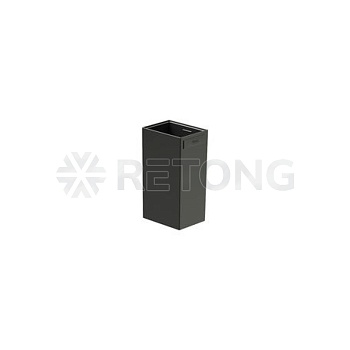 Стакан Rubik черн мат Roca 816844024