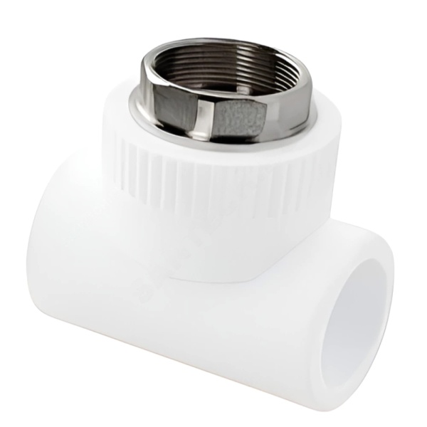 Тройник PP-R бел комб Дн50х1 1/2" ВР п/ключ РосТурПласт 10751