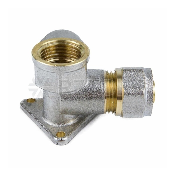 Водорозетка МП обж лат Дн16х1/2"х16 ВР прох Aquasfera 7010-01