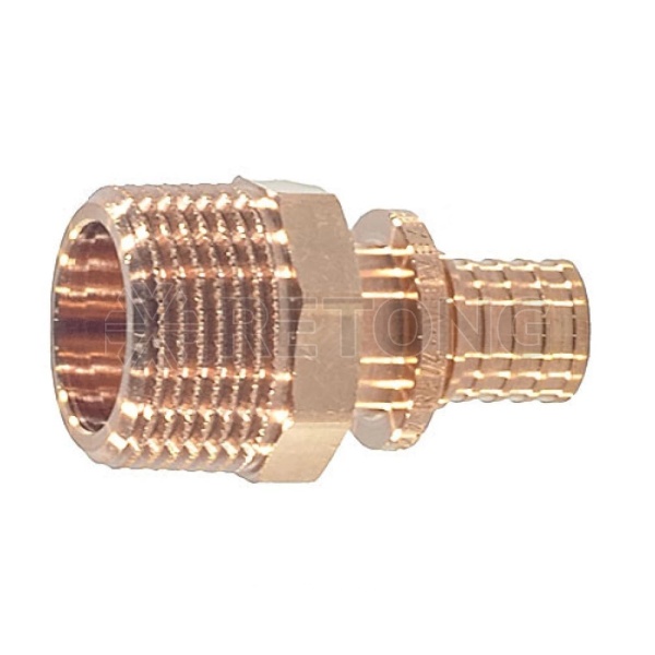 Муфта PE-X бр аксиал Дн16х3/4" НР RAUTITAN RX+ Rehau 14563121001