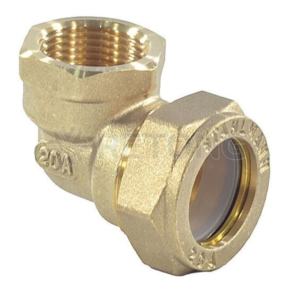 Угольник лат 15Aх1/2"х90гр обж/м STAHLMANN SEFL1501/2BEF