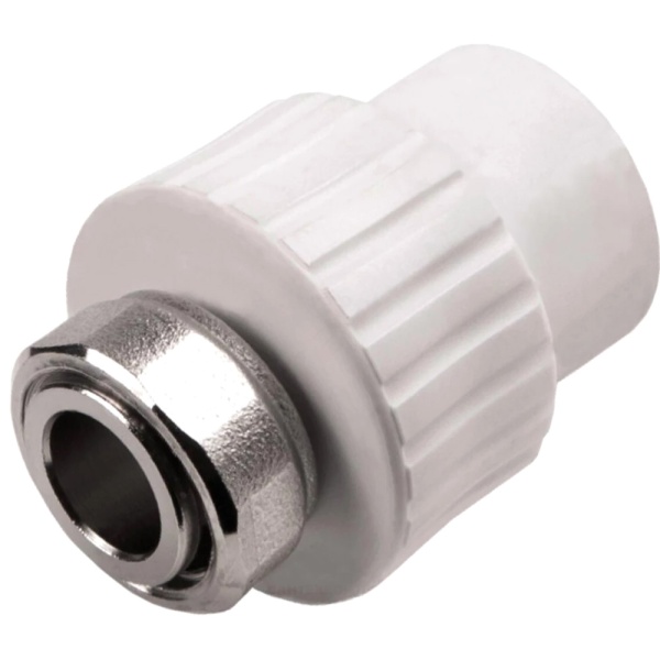 Муфта PP-R бел комб Дн20х1/2" нак/г РосТурПласт 10696