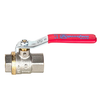 Кран шар лат 1001 Euro нк Ду50 Ру16 м/м полн рыч Aquasfera 1001-06