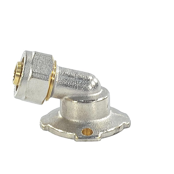 Угольник МП обж лат Дн16х1/2"х105гр ВР с крепл Aquasfera 7009-01 .