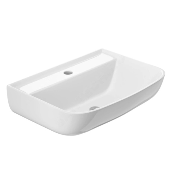 Умывальник Рио 55 2/вел 1/отв б/к Rosa Киров