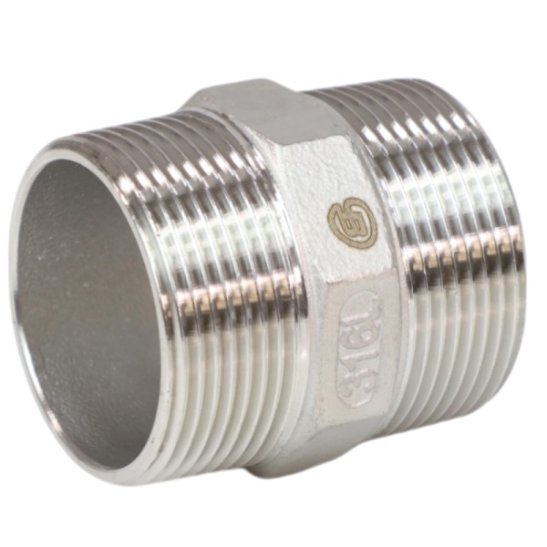 Ниппель нерж Ду50 (2") НР Benarmo