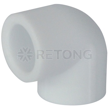 Угольник PP-R бел Дн40х90гр VALFEX 10108040