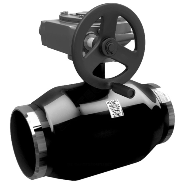 Кран шар ст КШ.Ц.П.Р Ду300 Ру25 п/привар ред LD 300/250.025.Н/П.02