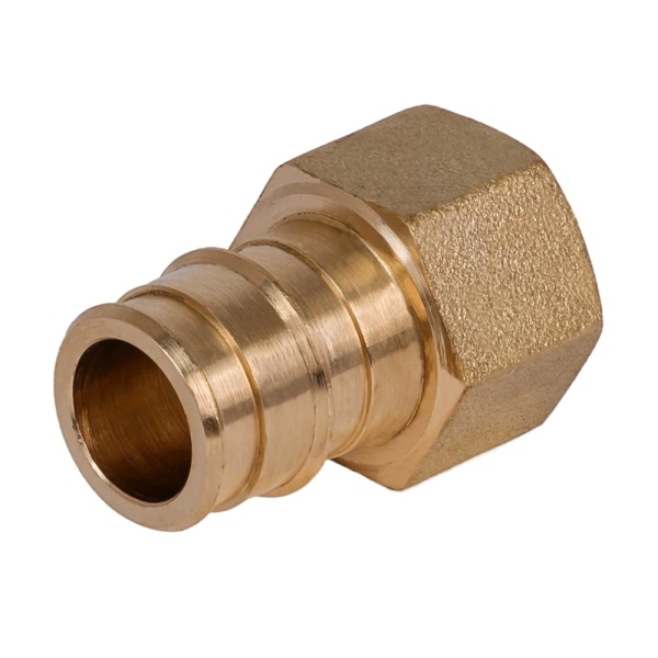 Муфта PE-X лат радиал Дн16х1/2" ВР РОС