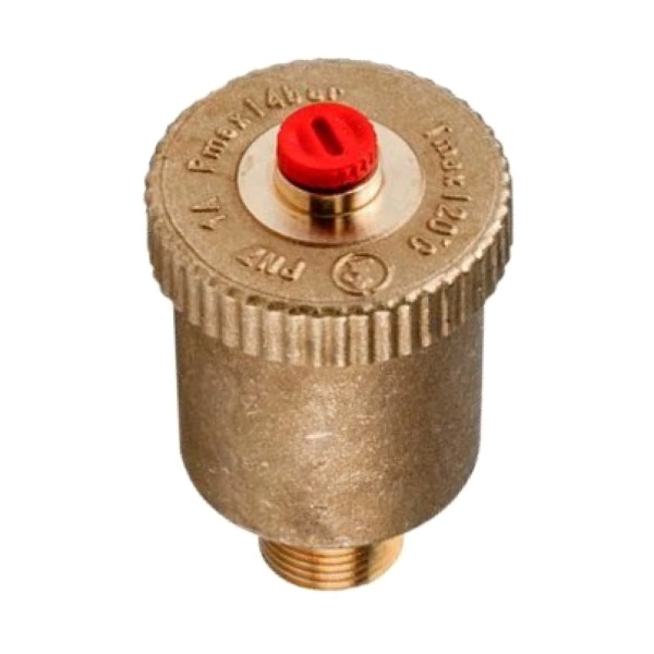 Воздухоотводчик лат Ду15 Ру14 р/р авт прям с клап Giacomini R99IY003