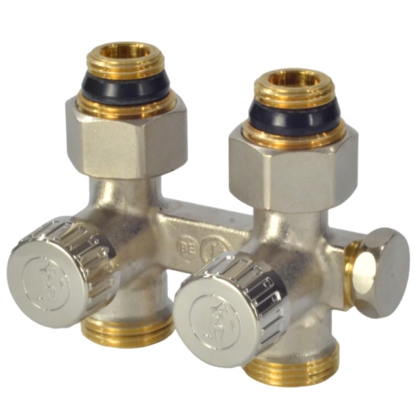 Узел ниж/п Ду15 Ру10 1/2x3/4" ПУ прям в/к Giacomini R383X012