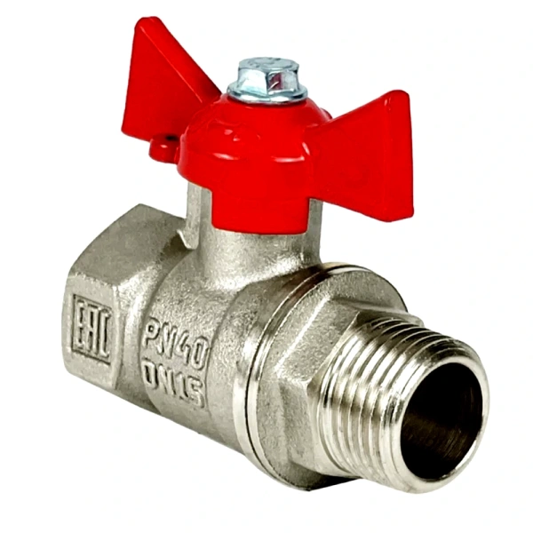 Кран шар лат 11Б27фт1М нк Ду25 Ру40 м/р баб VALFEX VF.218.NB1.100.N/P59