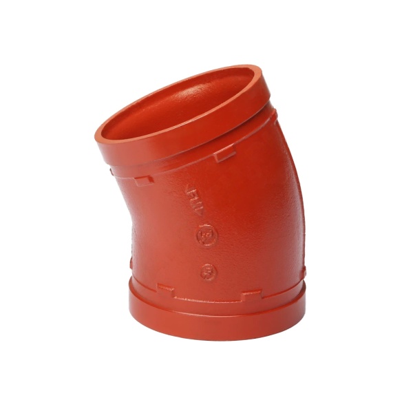 Отвод п/муфту 22,5гр Ду65(Дн76) грувлок XGQT05 JIANZHI