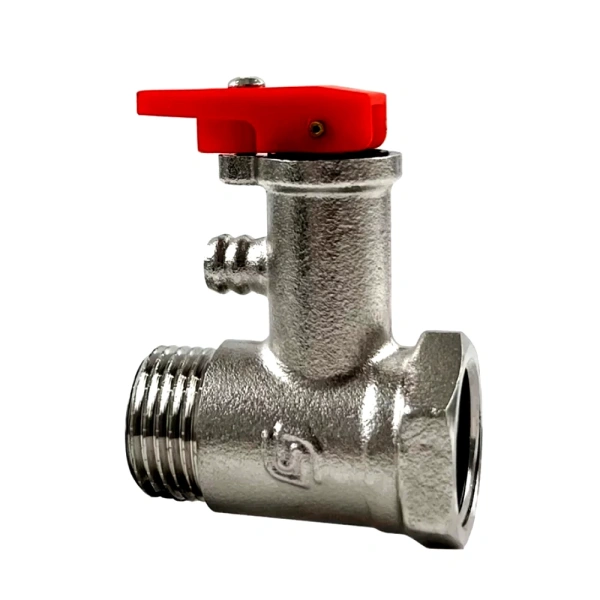 Клапан предохран латунь SAV110 1/2" р/м 8бар д/бойл с курком SantechSystems