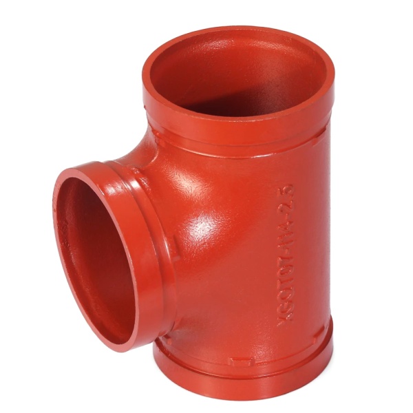 Тройник равн п/муфту Ду50(Дн60) грувлок XGQT07 JIANZHI