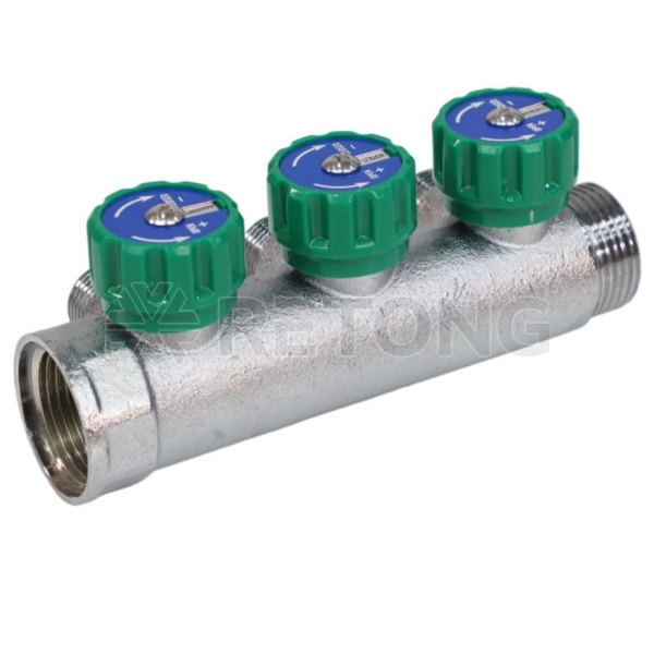 Коллектор лат клап рег 1" м/р 3в 1/2" ПУ н/р 45мм M110 SantechSystems